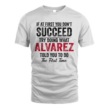 ALVAREZ 13K1-357 If At First You Don't Succeed...