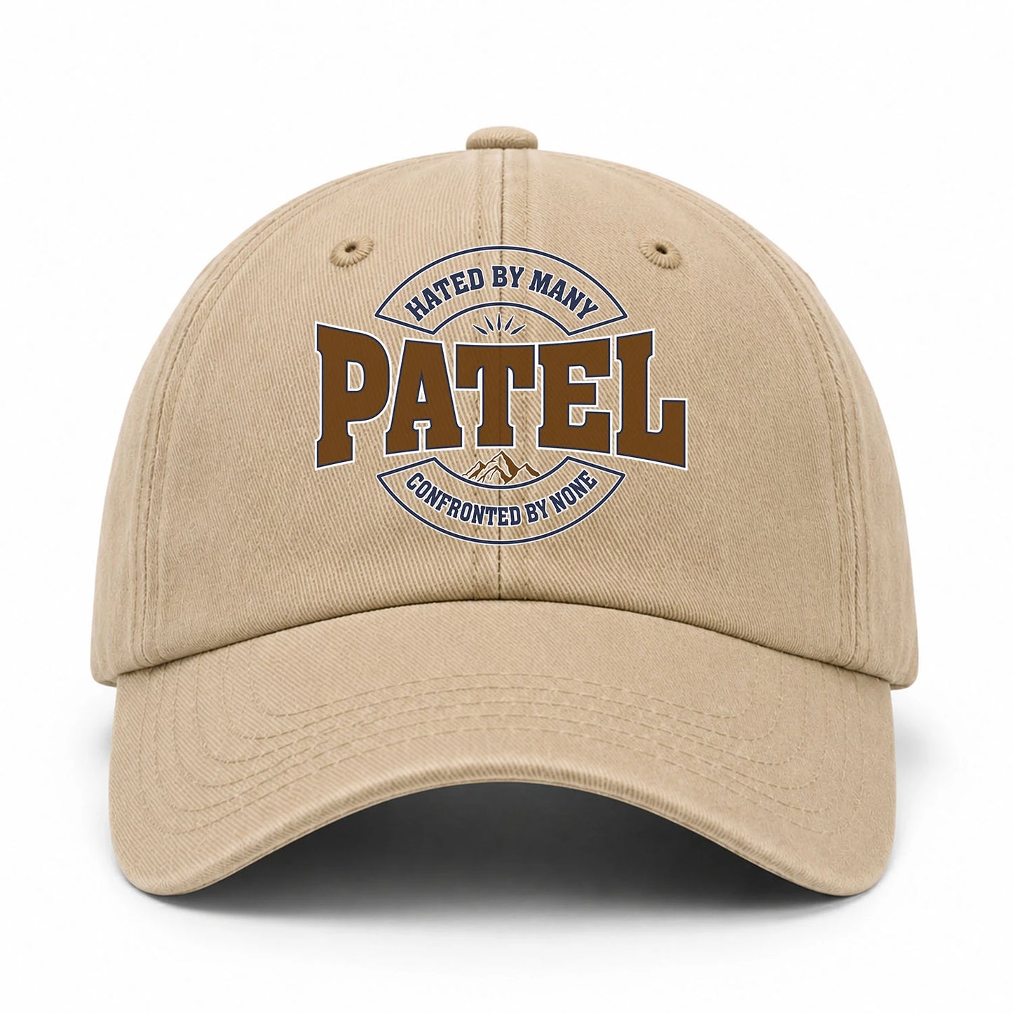 Hated By Many Confronted By None Washed Cap PATEL 13K1 C36PF