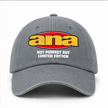 Your Name Not Perfect But Limited Edition Red Logo Washed Cap ANA 13K1 C84PF