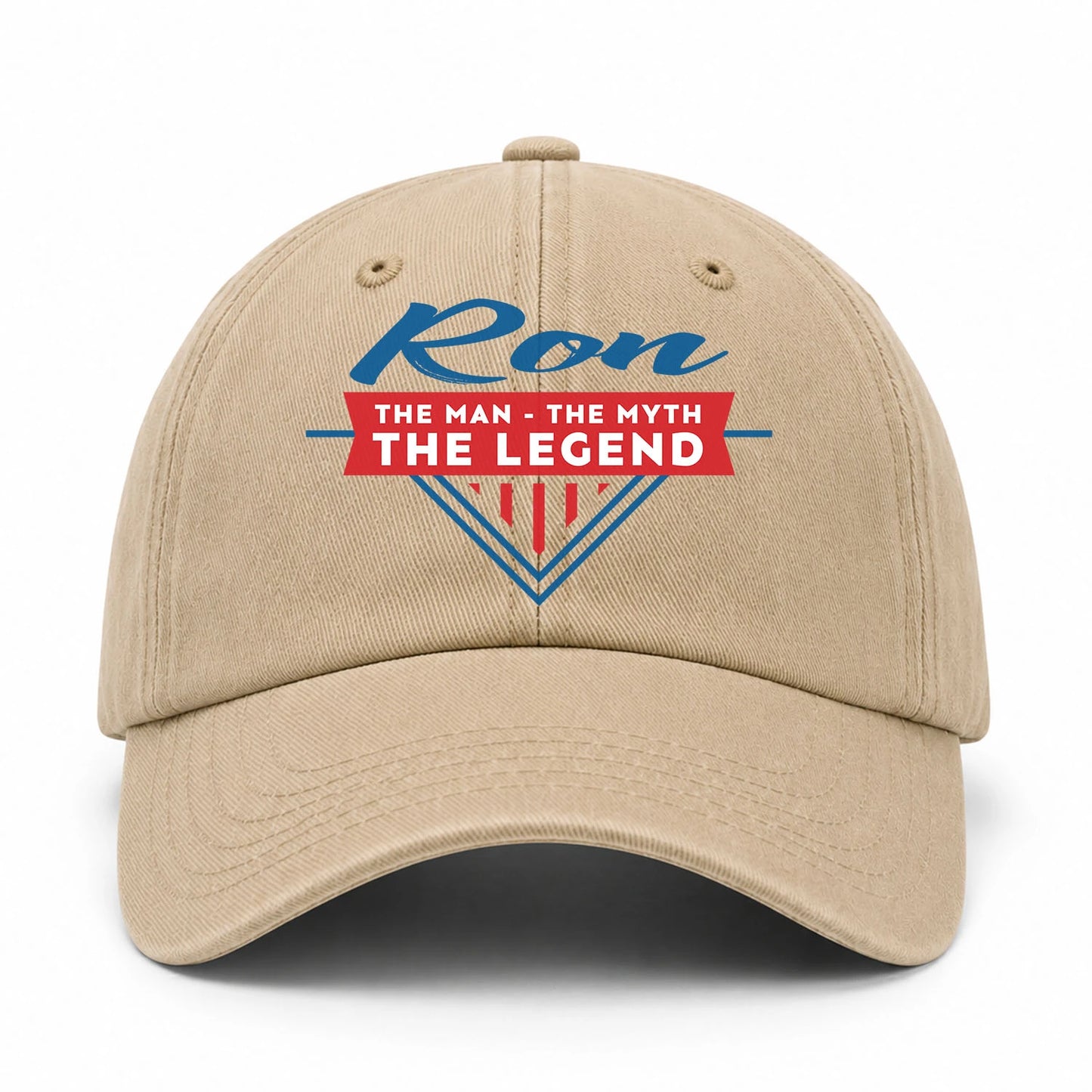 The Man The Myth The Legend Logo Washed Cap RON 13K1 C37PF