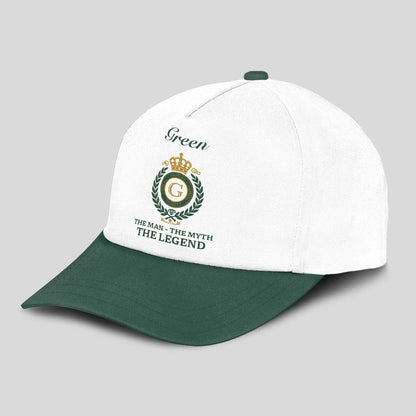 The Man The Myth The Legend Royal Logo Cap GREEN 13K1 C42PF