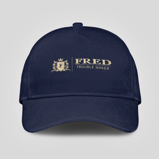 Trouble Maker Luxury Brand Navy Cap FRED 13K1 C156PF