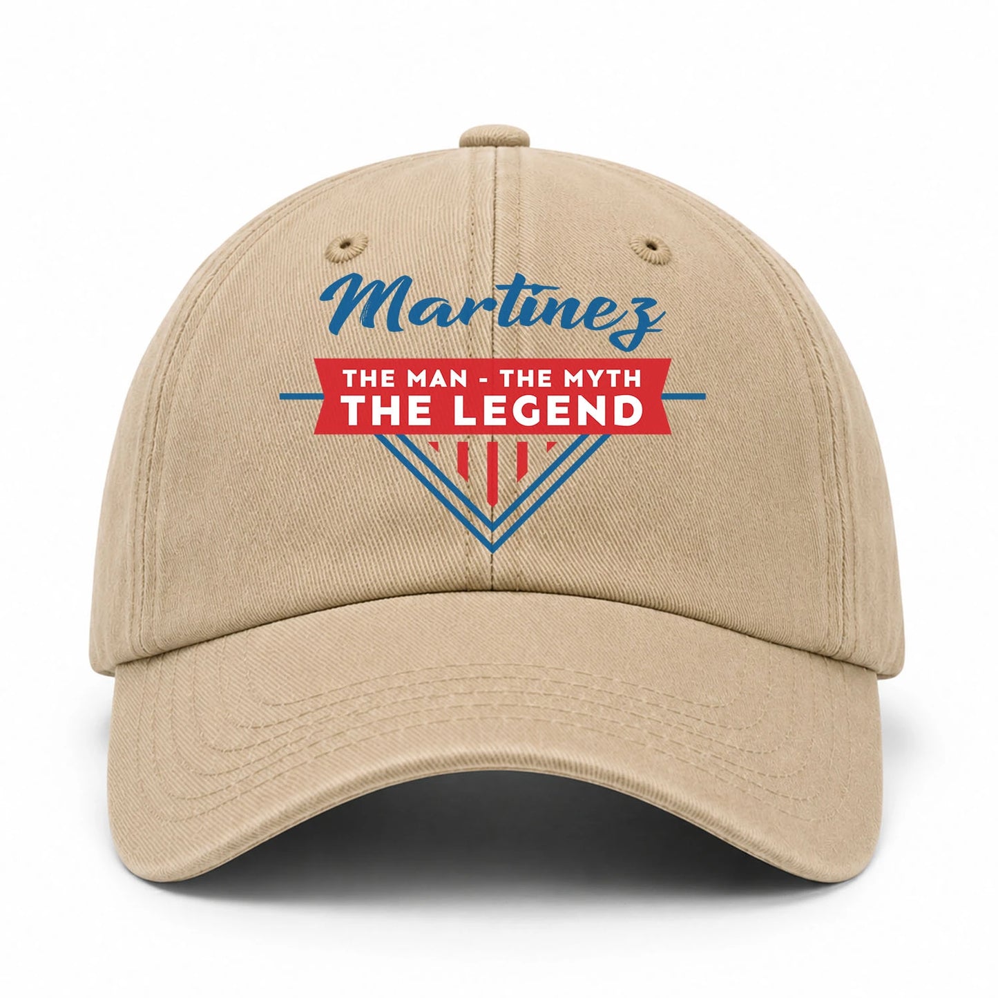 The Man The Myth The Legend Logo Washed Cap MARTINEZ 13K1 C37PF