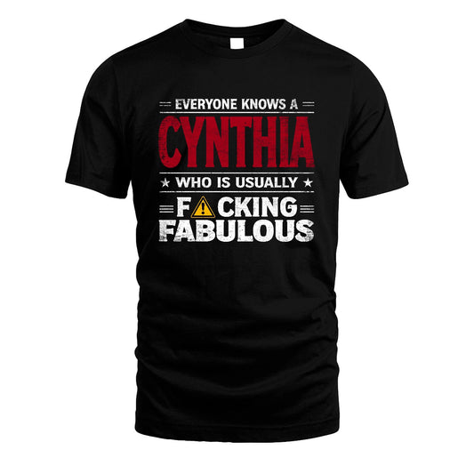 CYNTHIA 13K1-565 Everyone Know A/An Name Who Is Usually...
