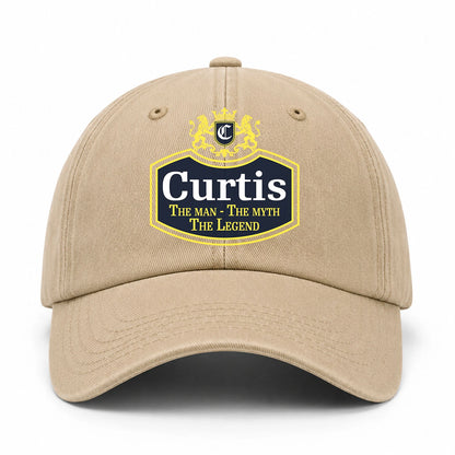 The Man The Myth The Legend Royal Cap CURTIS 13K C31PF