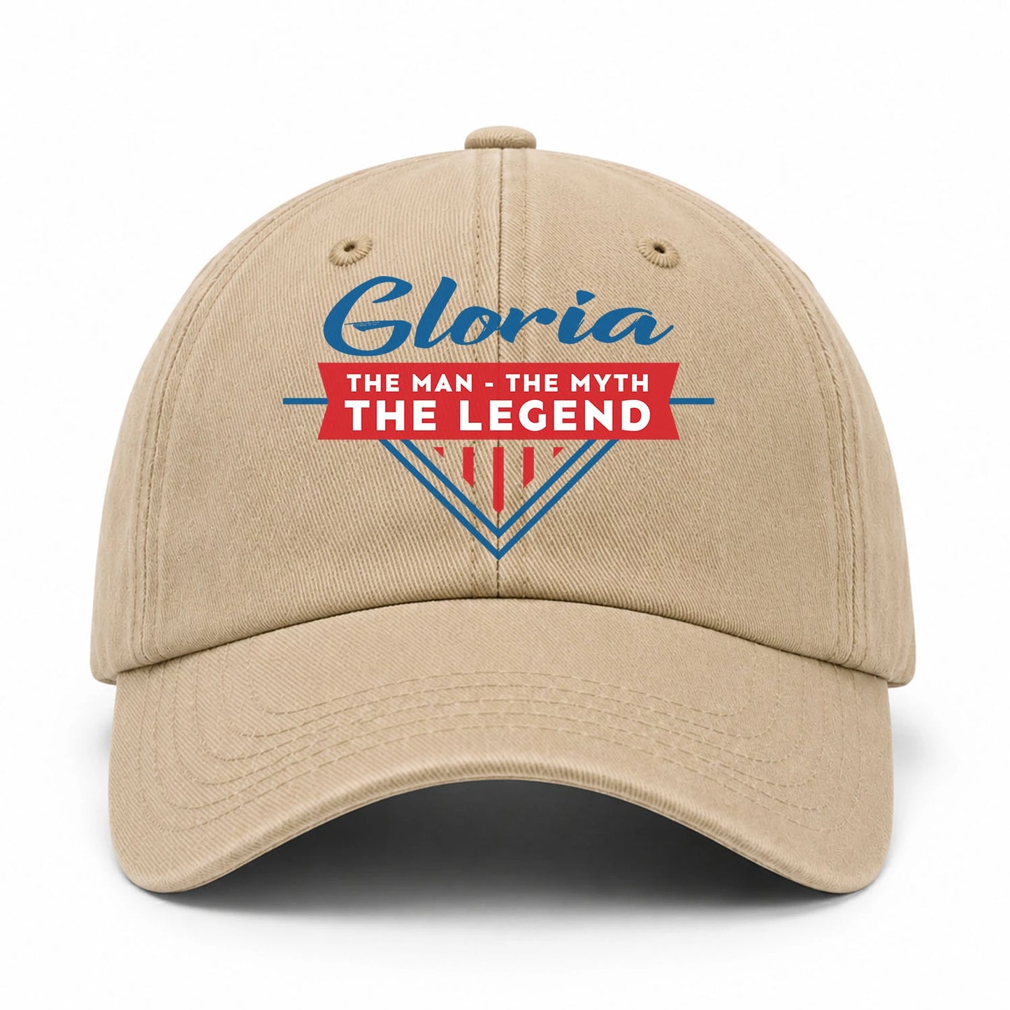 The Man The Myth The Legend Logo Washed Cap GLORIA 13K1 C37PF