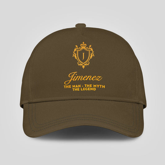 The Man The Myth The Legend Luxury Olive Cap JIMENEZ 13K1 C91PF