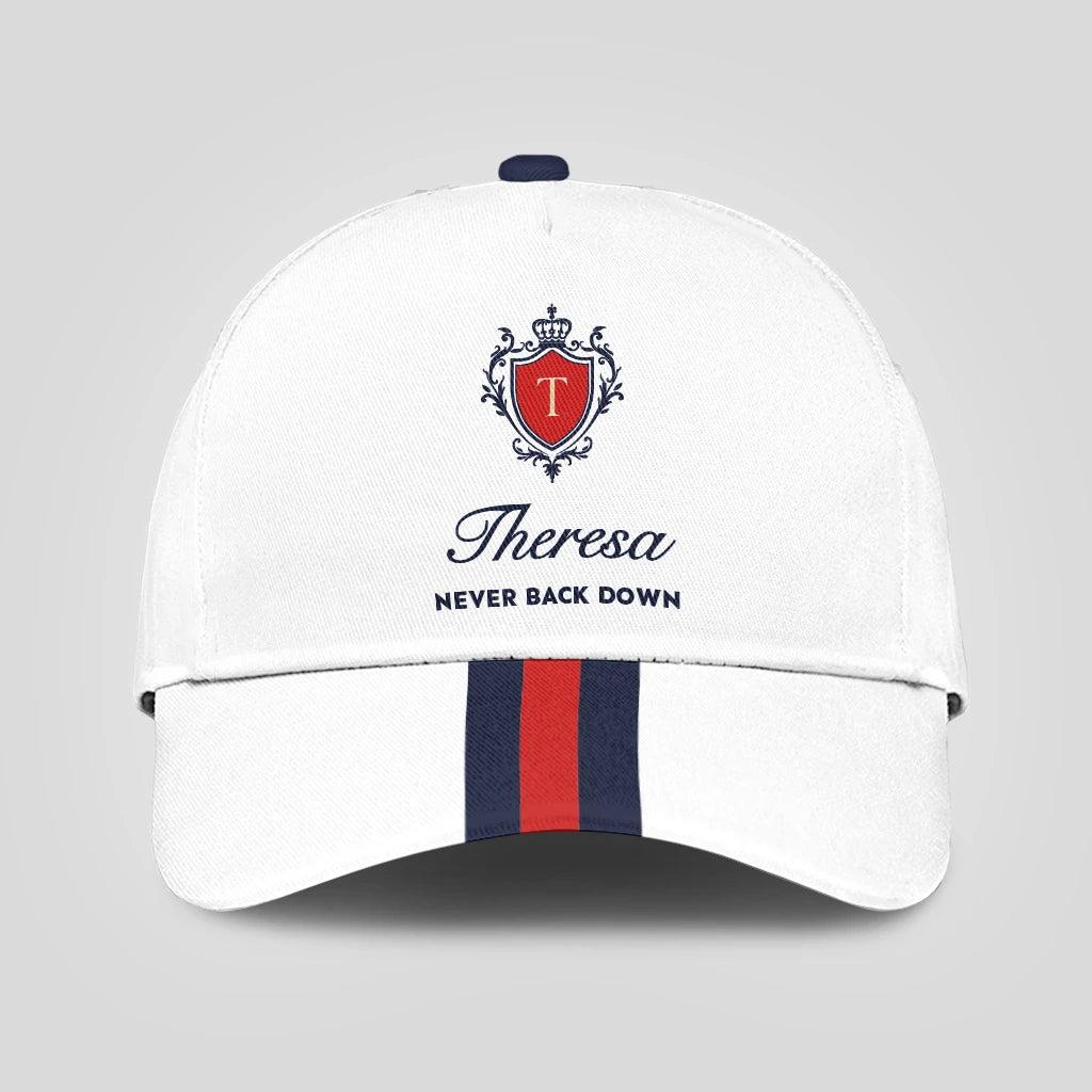 Never Back Down Stripped Cap THERESA 13K1 C86PF