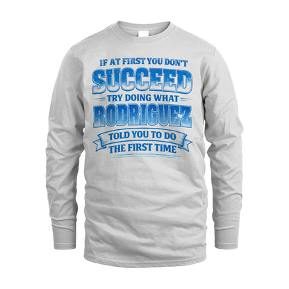 RODRIGUEZ 13K1-502 If At First You Don't Succeed...