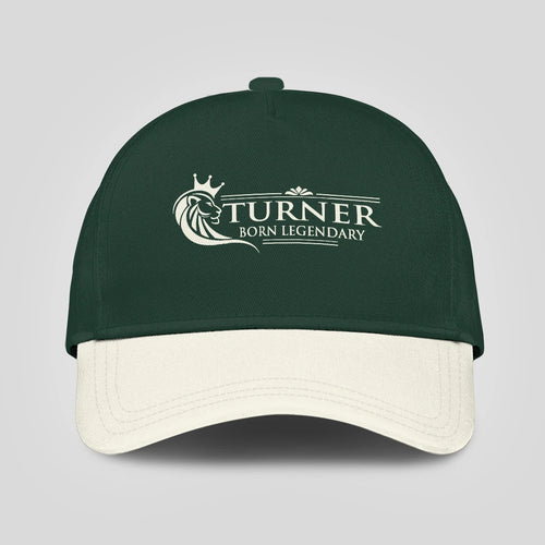 Born Legendary Lion Logo Sage Green And Beige Cap TURNER 13K1 C182PF