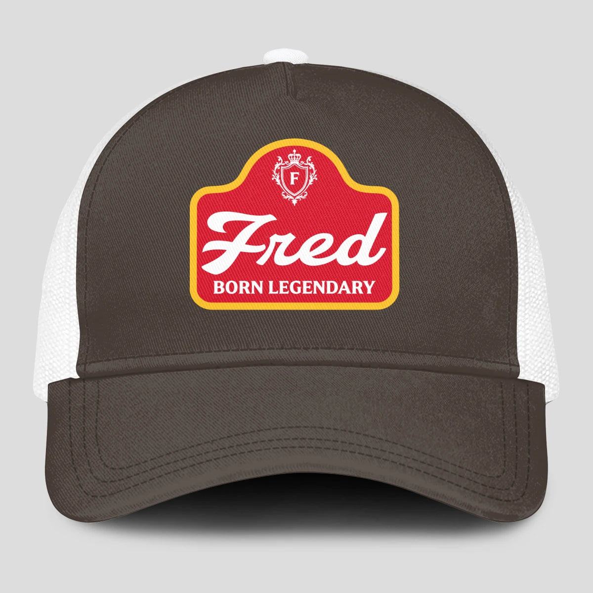 Born Legendary Charcoal Mesh Cap FRED 13K1 C196PF