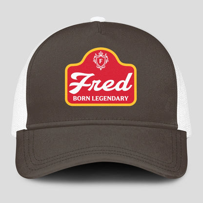 Born Legendary Charcoal Mesh Cap FRED 13K1 C196PF