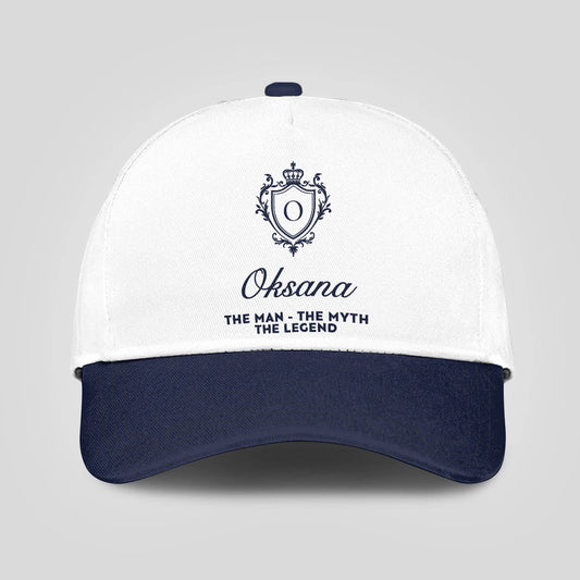 The Man The Myth The Legend Blue Cap OKSANA 13K5 C46PF
