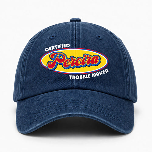 Certified Your Name Trouble Maker Washed Cap PEREIRA 13K1 C73PF