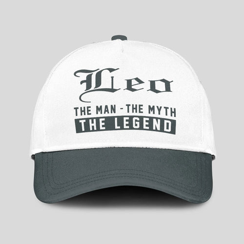 The Man The Myth The Legend Luxury Cap LEO 13K1 C39PF