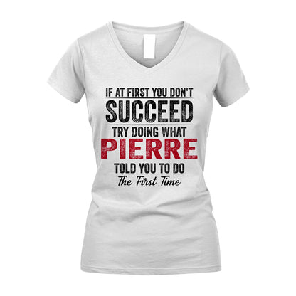 PIERRE 13K1-357 If At First You Don't Succeed...