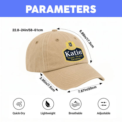 The Man The Myth The Legend Royal Cap KATIE 13K C31PF