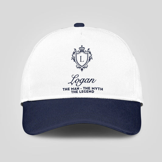 The Man The Myth The Legend Blue Cap LOGAN 13K2 C46PF