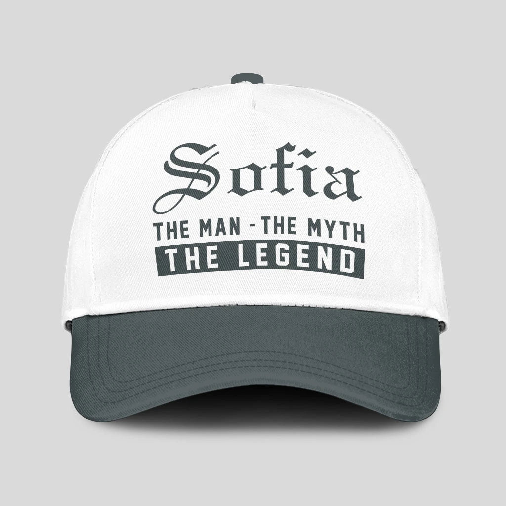 The Man The Myth The Legend Luxury Cap SOFIA 13K1 C39PF