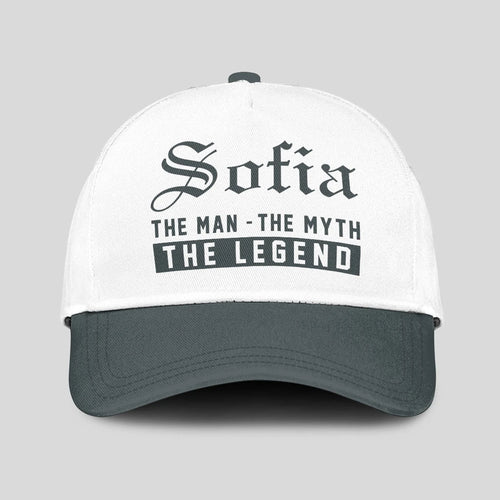 The Man The Myth The Legend Luxury Cap SOFIA 13K1 C39PF