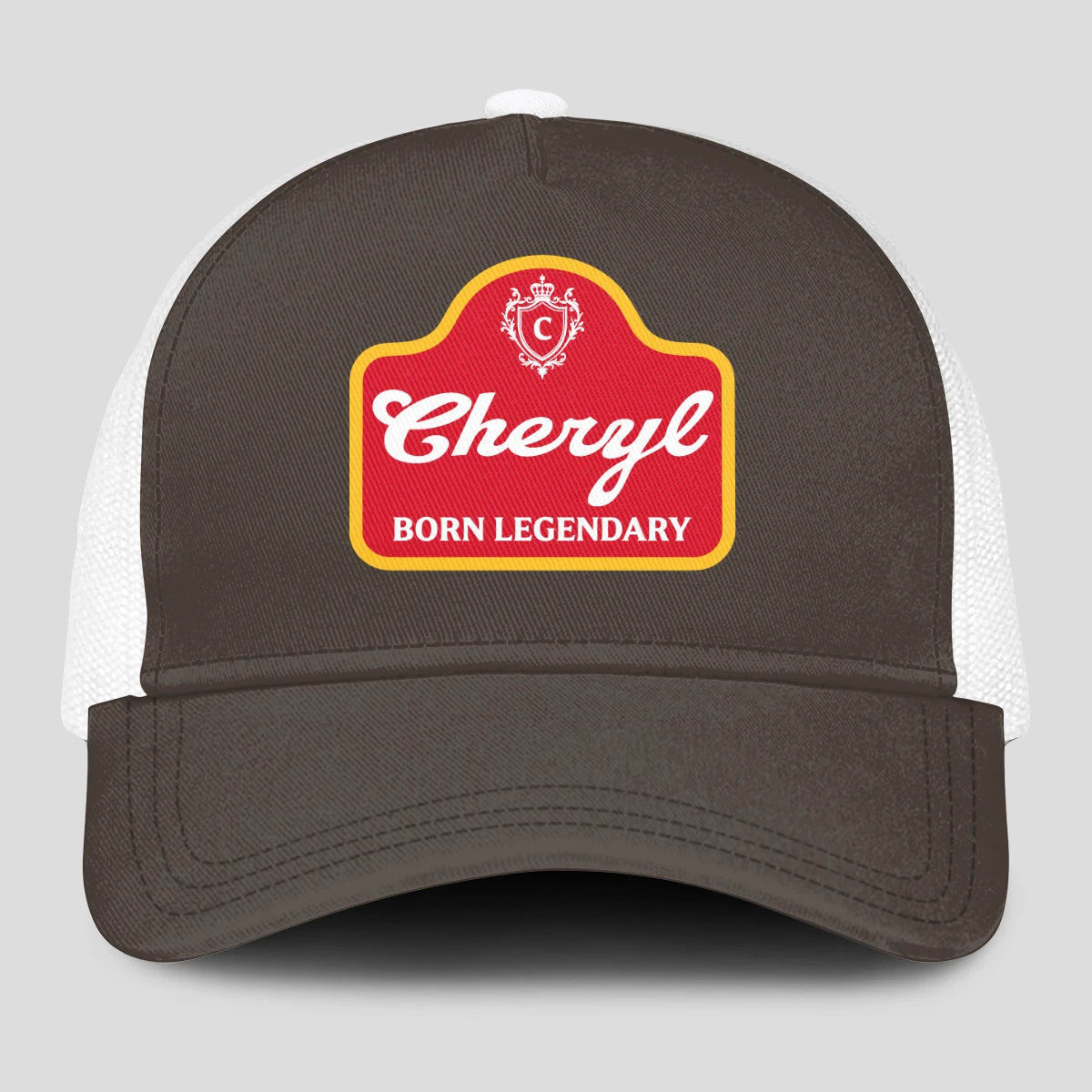 Born Legendary Charcoal Mesh Cap CHERYL 13K1 C196PF