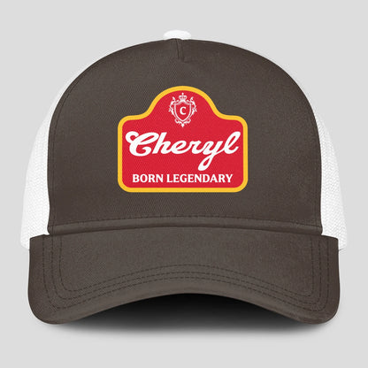Born Legendary Charcoal Mesh Cap CHERYL 13K1 C196PF