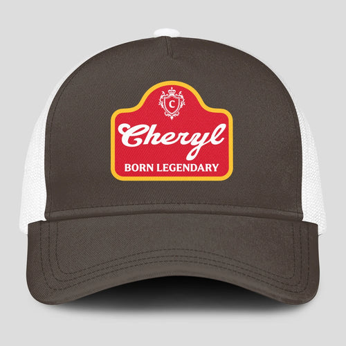 Born Legendary Charcoal Mesh Cap CHERYL 13K1 C196PF