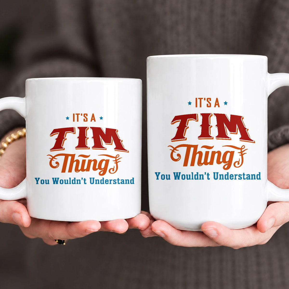 It's A Your Name Thing You Wouldn't Understand Retro Mug TIM 13K1 MG26