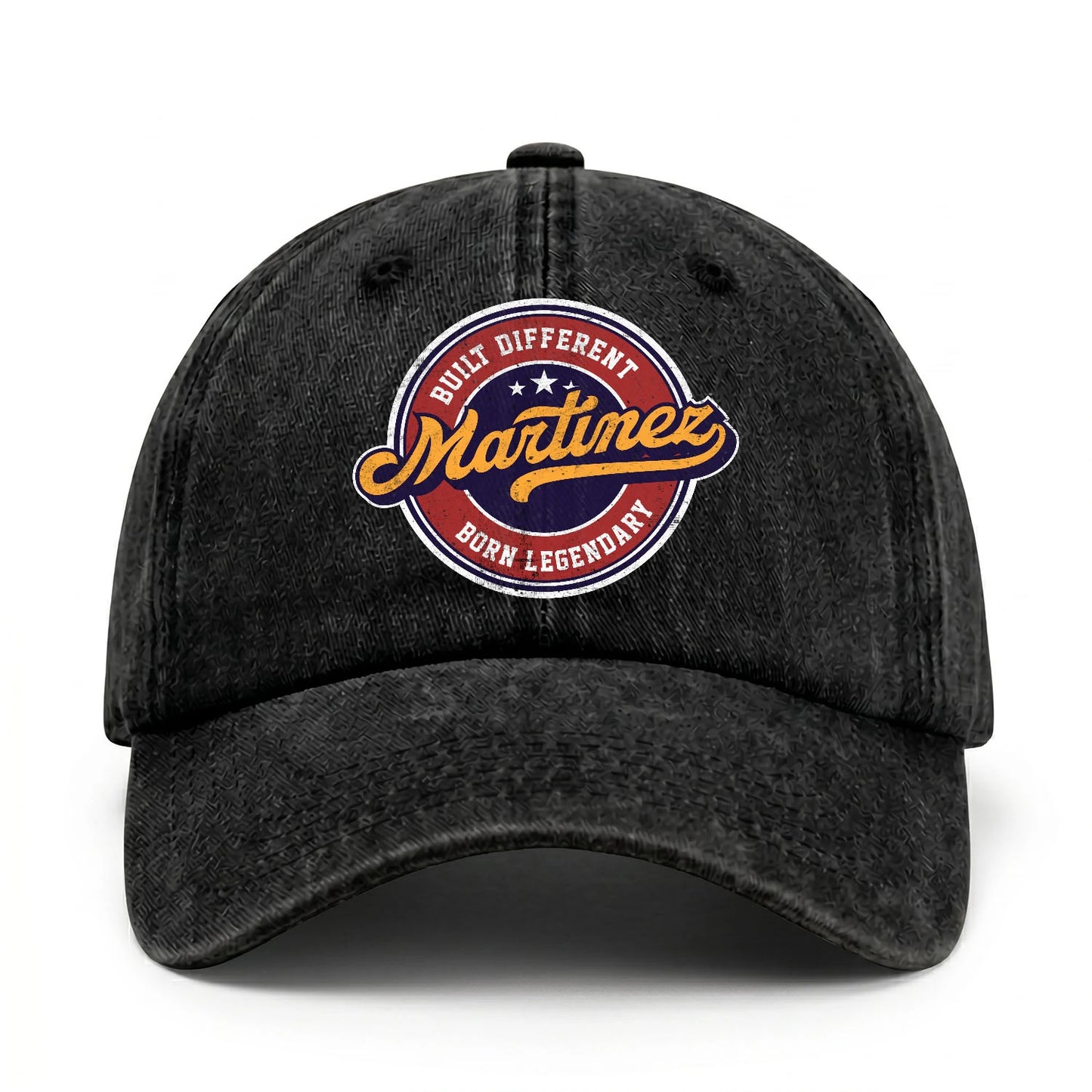 Built Different Born Legendary Logo Washed Cap MARTINEZ 13K1 C65PF