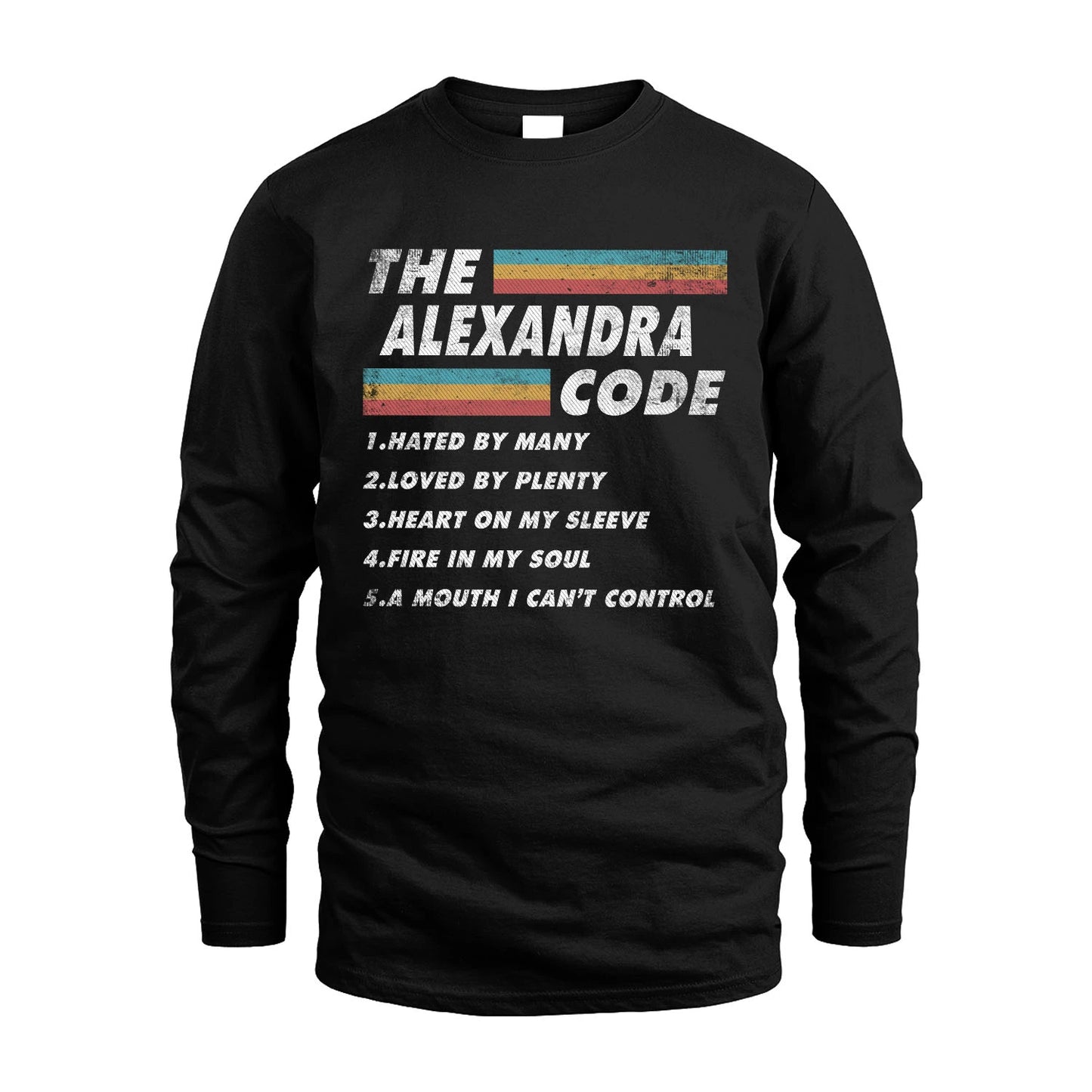 ALEXANDRA 13K1-561 The Name Code Vintage Graphic