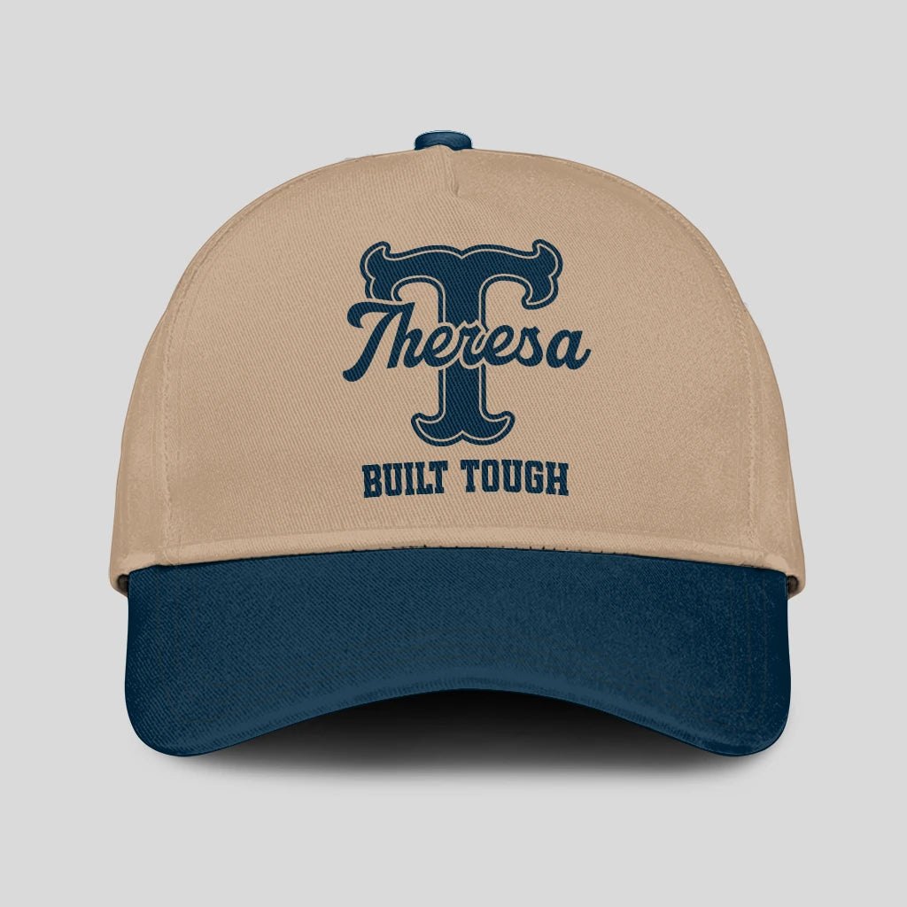 Built Tough Sage Green And Beige Baseball Cap THERESA 13K1 C102PF