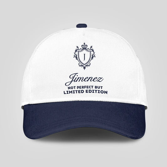 Not Perfect But Limited Edition Blue And White Luxury Cap JIMENEZ 13K1 C151PF