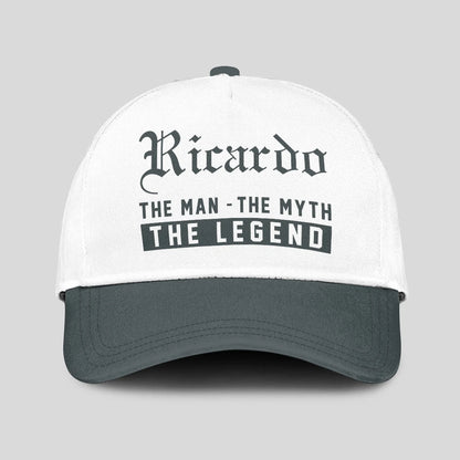 The Man The Myth The Legend Luxury Cap RICARDO 13K1 C39PF