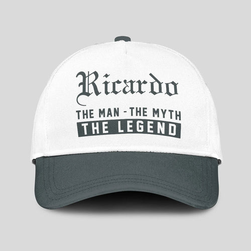 The Man The Myth The Legend Luxury Cap RICARDO 13K1 C39PF