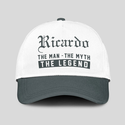 The Man The Myth The Legend Luxury Cap RICARDO 13K1 C39PF