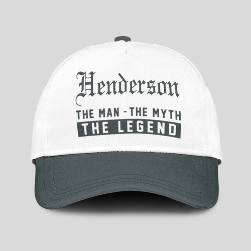 The Man The Myth The Legend Luxury Cap HENDERSON 13K1 C39PF