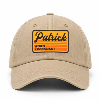Born Legendary Vintage Washed Cap PATRICK 13K1 C64PF