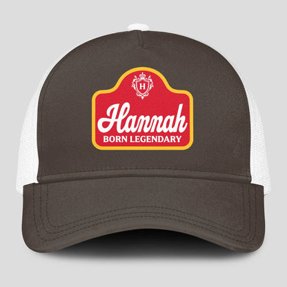 Born Legendary Charcoal Mesh Cap HANNAH 13K1 C196PF