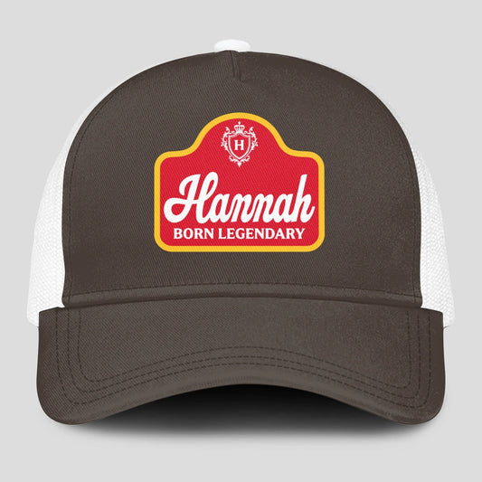 Born Legendary Charcoal Mesh Cap HANNAH 13K1 C196PF