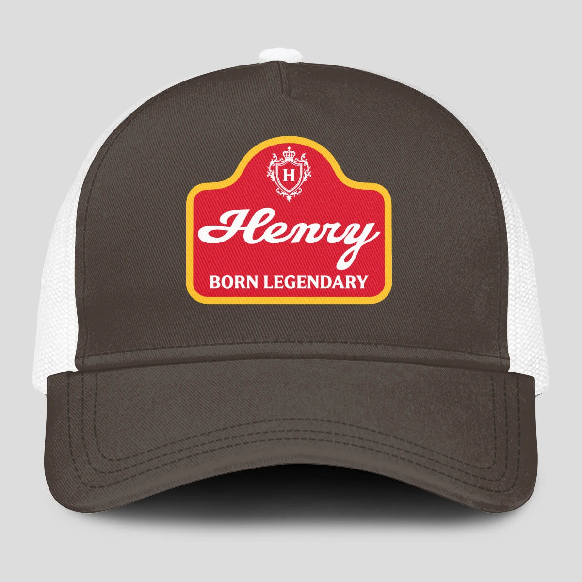 Born Legendary Charcoal Mesh Cap HENRY 13K1 C196PF