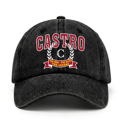 The Man The Myth The Legend Royal Cap CASTRO 13K1 C32PF