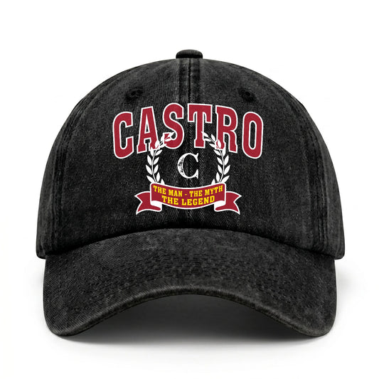 The Man The Myth The Legend Royal Cap CASTRO 13K1 C32PF