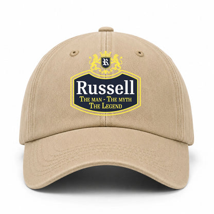 The Man The Myth The Legend Royal Cap RUSSELL 13K C31PF