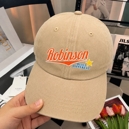 Your Name Built Different Logo Washed Cap ROBINSON 13K1 C56PF