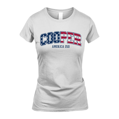 COOPER 13K1-555 America 250 Personalized