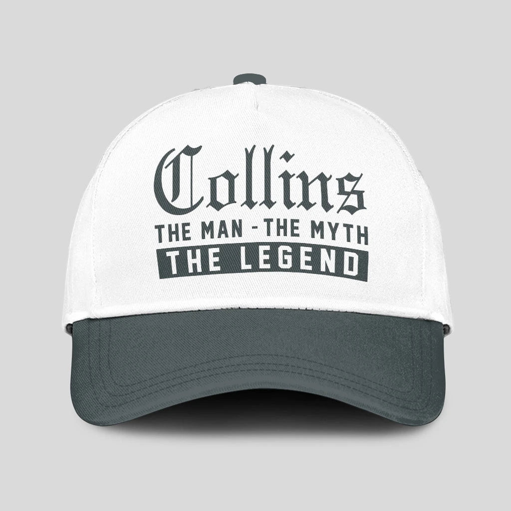 The Man The Myth The Legend Luxury Cap COLLINS 13K1 C39PF
