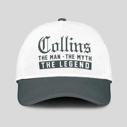 The Man The Myth The Legend Luxury Cap COLLINS 13K1 C39PF