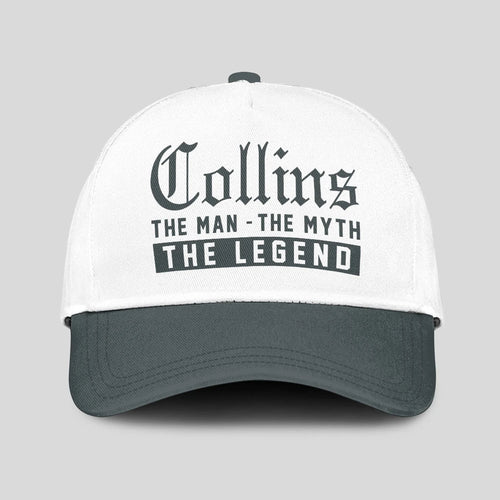 The Man The Myth The Legend Luxury Cap COLLINS 13K1 C39PF