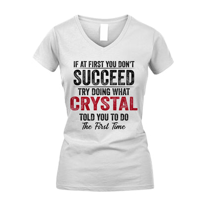 CRYSTAL 13K1-357 If At First You Don't Succeed...