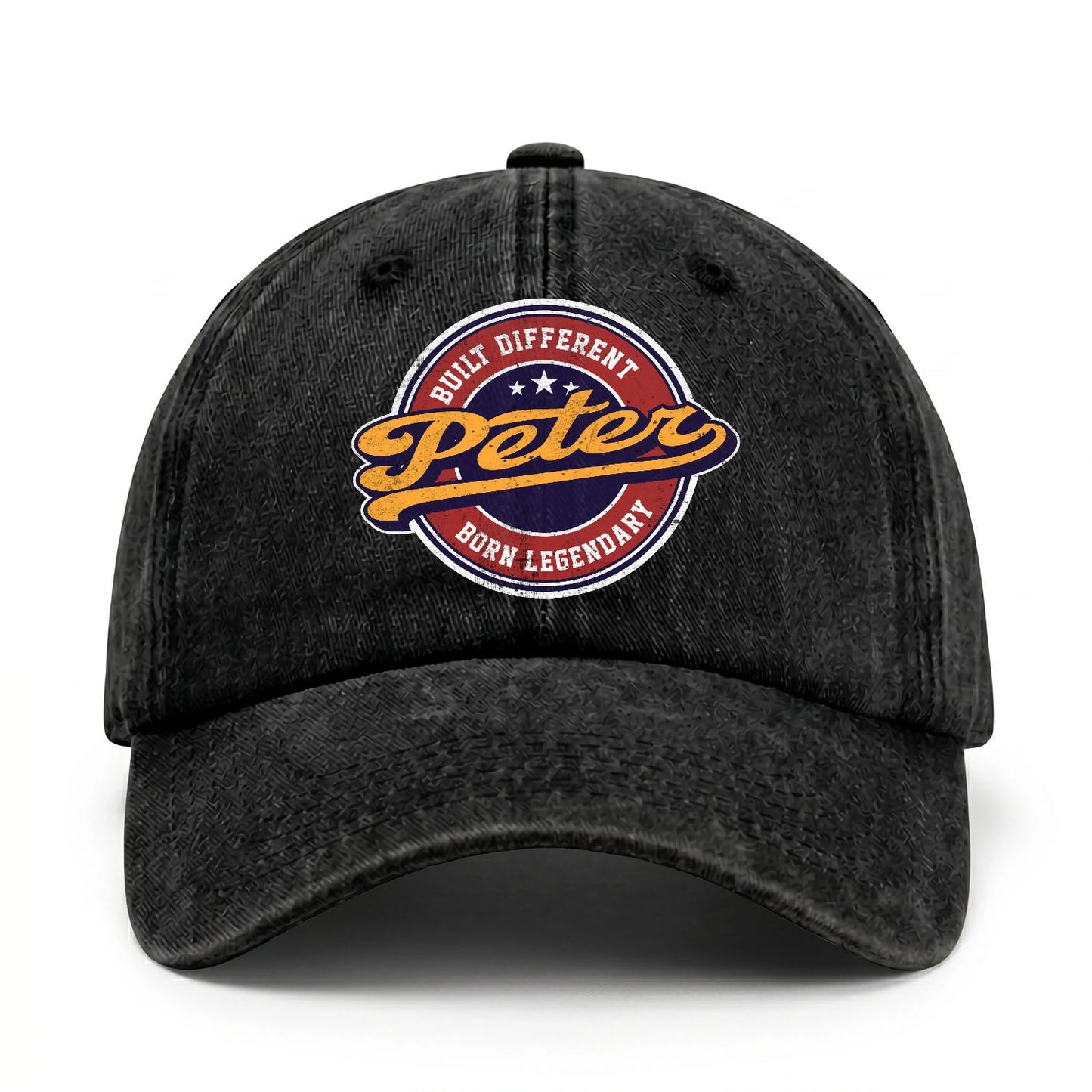 Built Different Born Legendary Logo Washed Cap PETER 13K1 C65PF